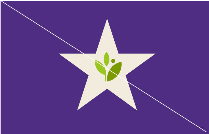 logo green as background